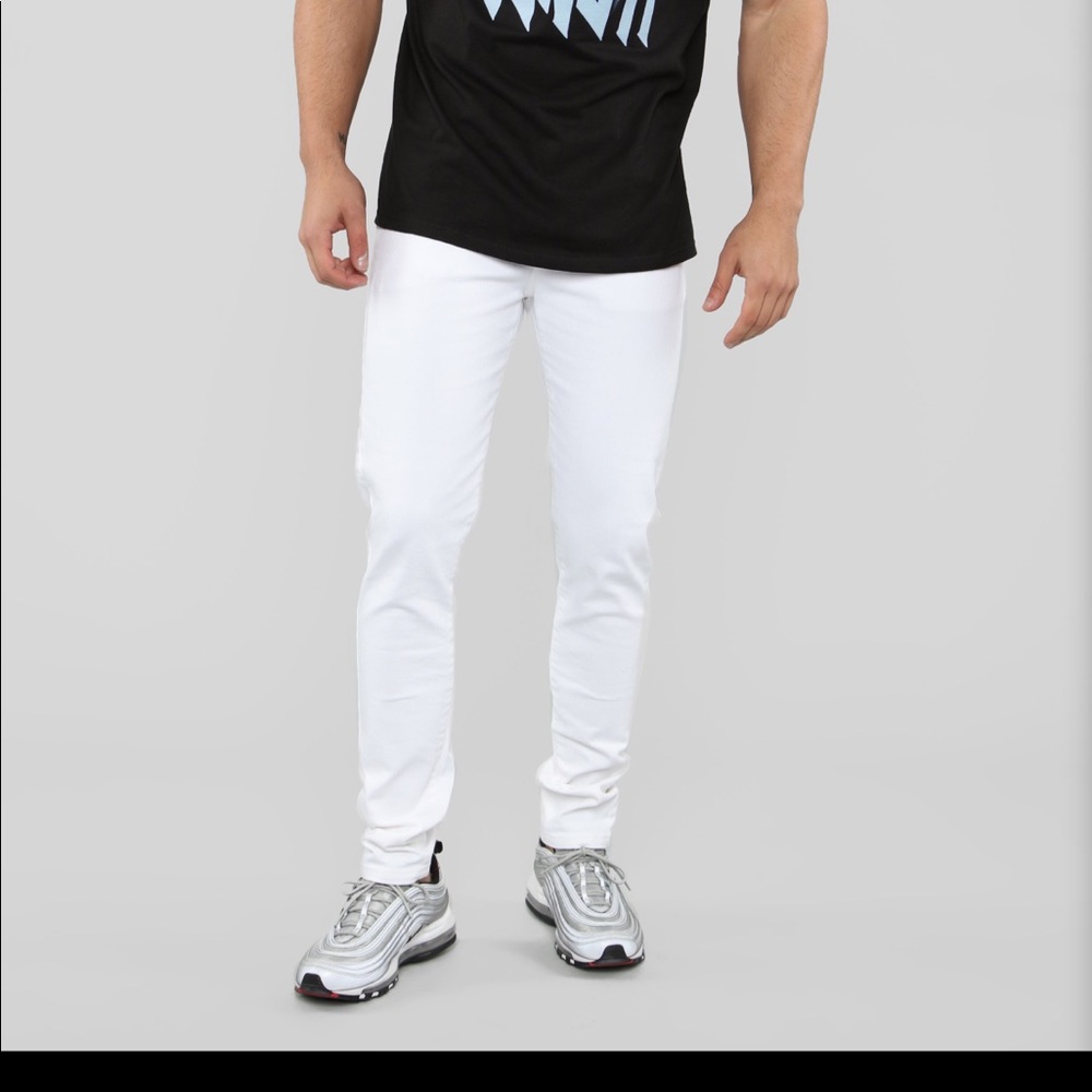 Fashion nova white skinny jeans brand new